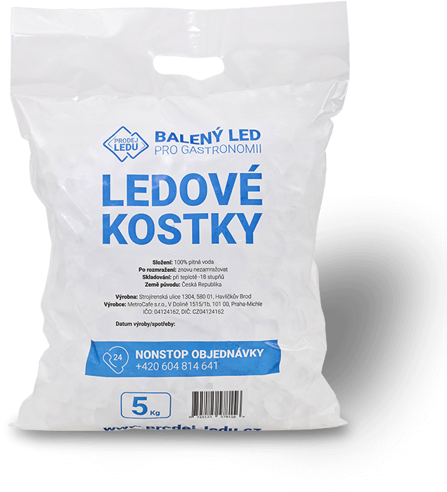 kostkový led 5 kg